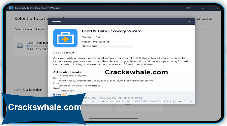 EaseUS Data Recovery Wizard Crack