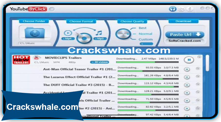 By Click Downloader Crack