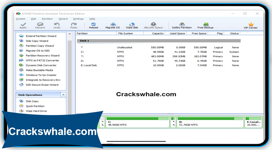 AOMEI Partition Assistant Crack