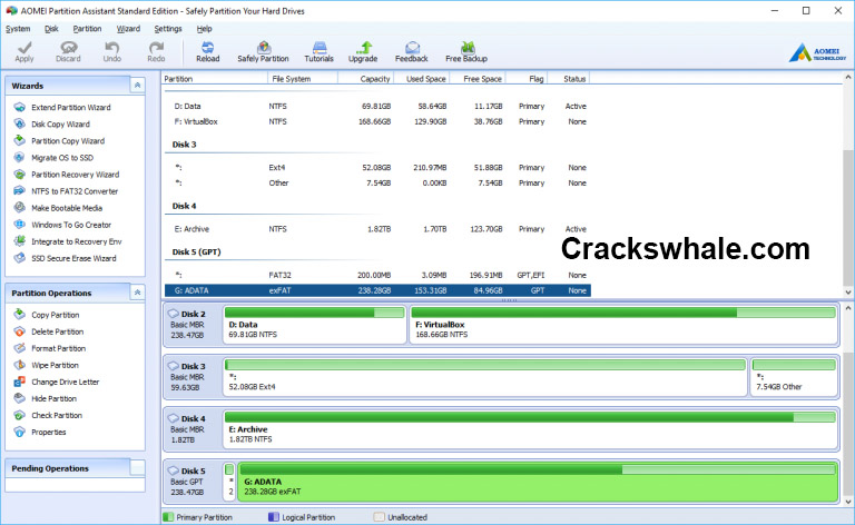 AOMEI Partition Assistant Crack