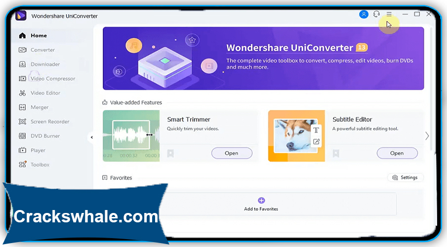 Wondershare UniConverter Crack