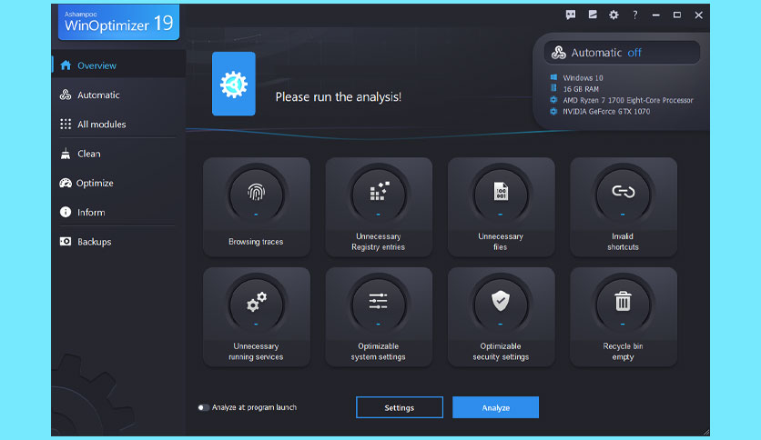 Ashampoo WinOptimizer Crack