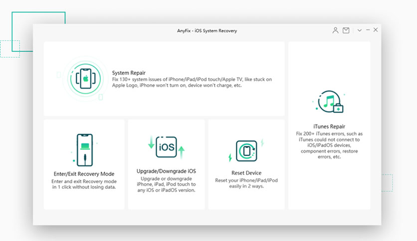 AnyFix - iOS System Recovery Crack