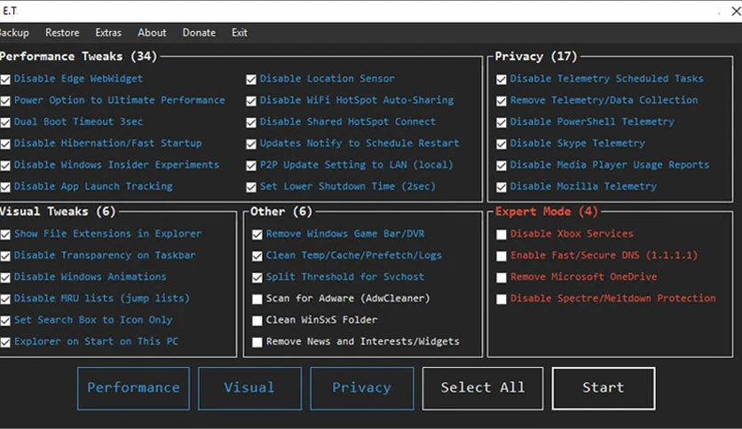 ET-Optimizer Crack