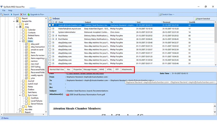 SysTools MSG Viewer Pro Crack