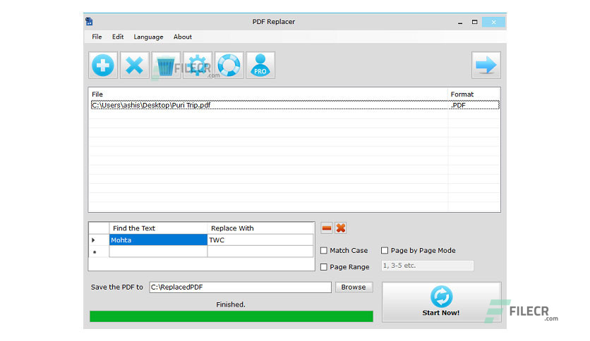 PDF Replacer Pro Crack