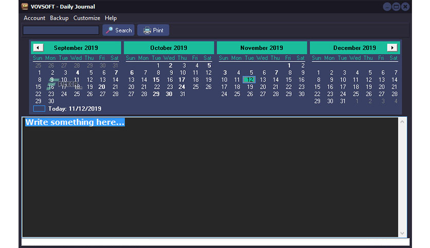 VovSoft Daily Journal Crack
