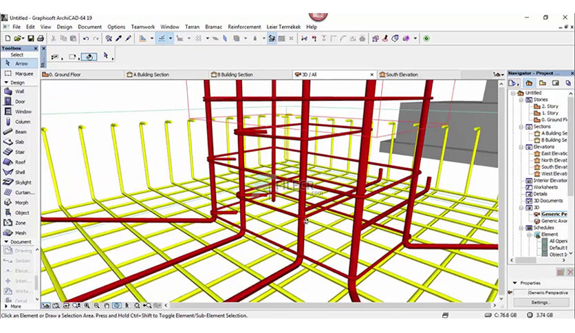 Eptar Reinforcement for ARCHICAD Crack