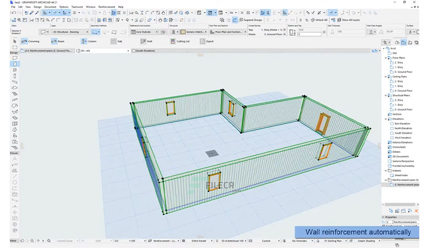 Eptar Reinforcement for ARCHICAD Crack