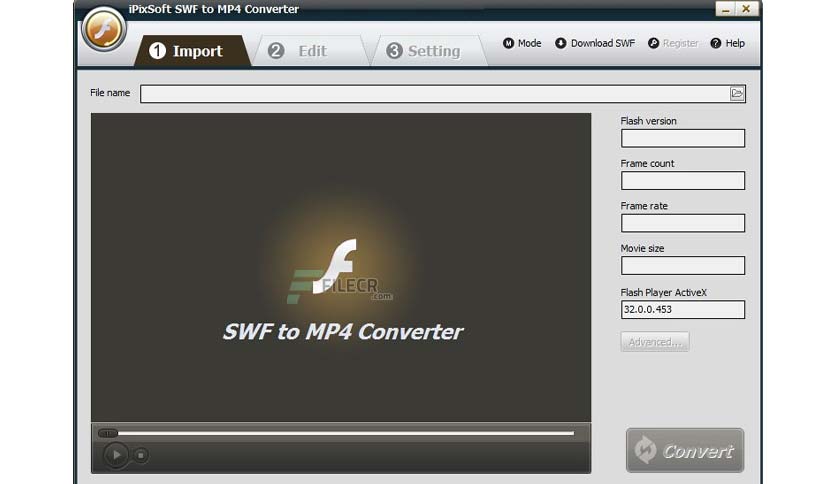 iPixSoft SWF to MP4 Converter Crack