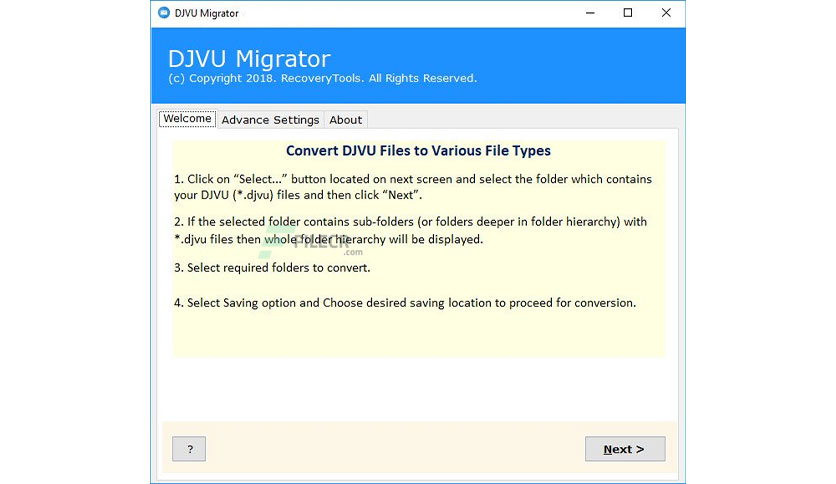 RecoveryTools DJVU Migrator Crack