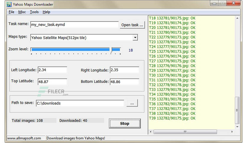 AllMapSoft Yahoo Maps Downloader Crack