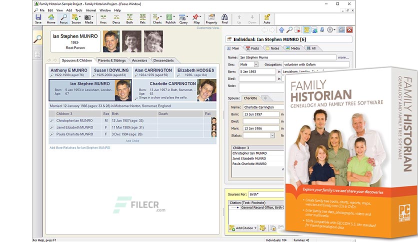 Family Historian Crack
