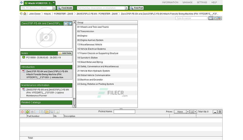 John Deere Hitachi Parts Advisor Crack