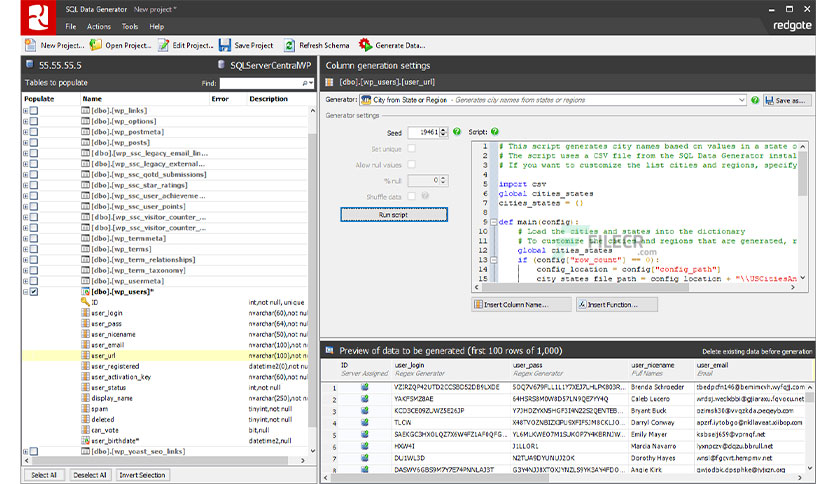 Red Gate SQL Data Generator Crack