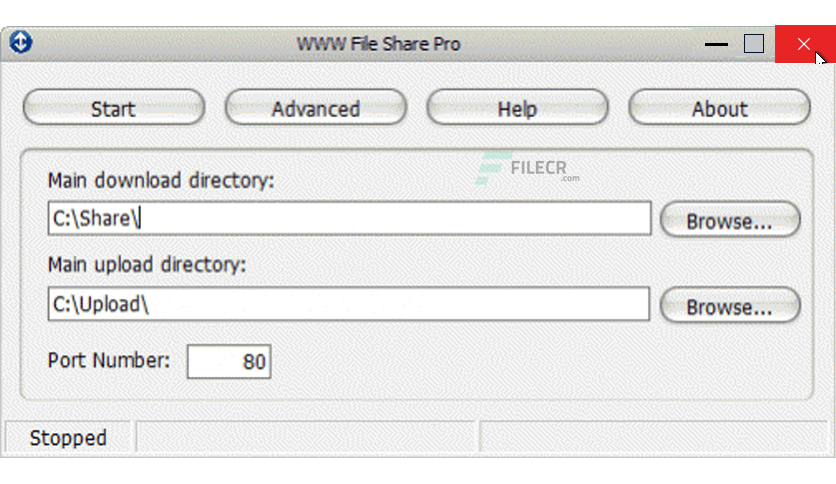 WWW File Share Pro Crack